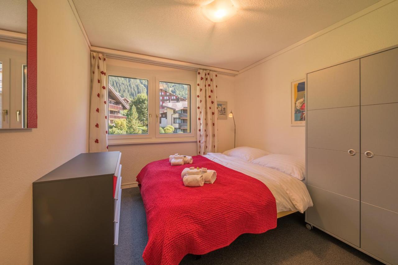 Chalet Primula Penthouse Wengen Extérieur photo